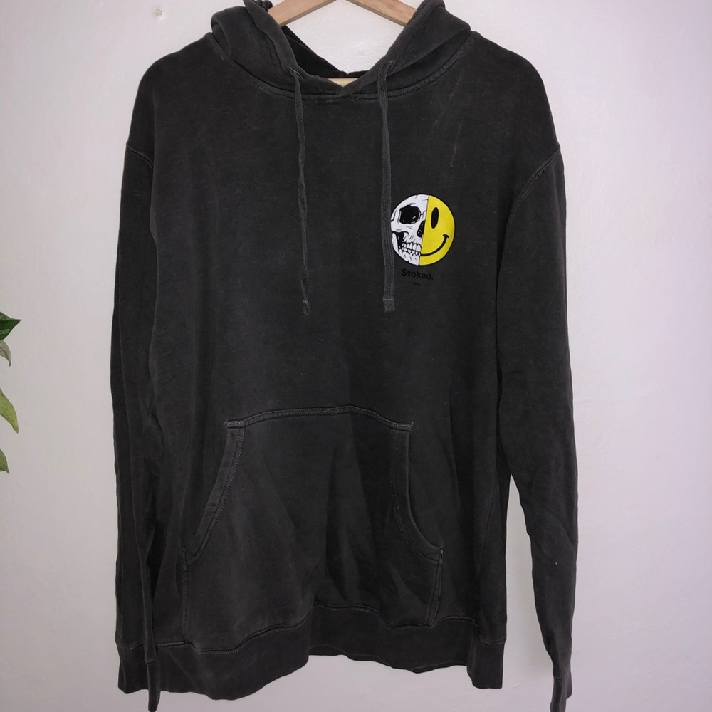 Skull / happy face Imperial Motion hoodie